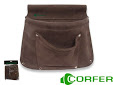 BORSA CARPENTIERE NERA 2 TASCHE CORFER