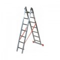 FACAL Scala trasformabile a due rampe Genia  9g Chiusa 295 cm - Aperta 502 cm - a ca