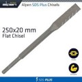 SCALPELLO PIATTO 250x20mm SDS PLUS ALPEN