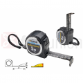 FLESSOMETRO 25 MM NERO WATERPROOF MT 5