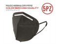 MASCHERA FFP2 EN149 NERE 5Pz