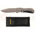  COLTELLO SERRAMANICO LAMA ACCIAIO INOX CM 19,5