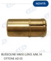 SUPPORTO BUSSOLINA 6mm x 14mm OTTONE