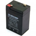 BATTERIA RICAMBIO 6V 4Ah VELAMP/SUNCA