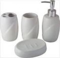 Set Bagno 4 Pezzi Ceramica