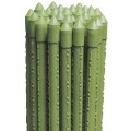 CANNA METALLO PLAST. 150cm H  D.10mm VERDE  25pz