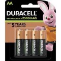 PILE AA RICARICAB DURALOCK DURACELL 4 Pz