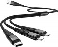 CAVO USB 3in 1 TIPO C-MICRO USB-I PHONE