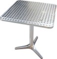  Tavolo Quadrato Alluminio