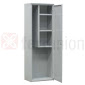 ARMADIO PORTASCOPE METALLO 60x40x180H GRIGIO