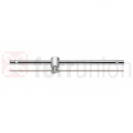 BETA 910/42 LEVA A T QUADRO SCORREVOLE  LUNGHEZZA 200MM CON ATTACCO QUADRO MASCHIO