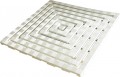 PEDANA DOCCIA 54,5X54,50 PVC BIANCO