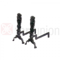 ALARE GHISA VERNICIATI NERI PESCI H 300 MM