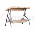 DONDOLO/LETTO AMMIANA BEIGE cm 212x120x167