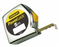 Flessometro Metro Flessibile Stanley Powelock 5mt Nastro Acciaio Spessore 19mm