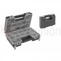 Valigetta Cassettiera Portaminuteria Trasparente Organizer Doppia 287X186X100 H