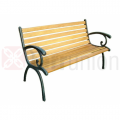 PANCHINA LEGNO BENSON cm 126x60x77h