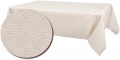 MOLLETTONE POKER BIANCO-VERDE H 140 cm al taglio 1mt