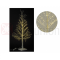 ALBERO NATALE LUMINOSO 460LED L/BIANCA 120H