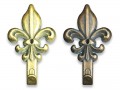  GANCI A GIGLIO BRONZATI BL 5 Pz